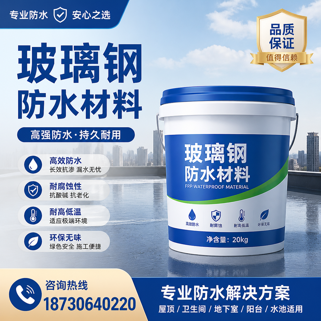 了解玻璃钢防水材料的市场趋势，吴忠 企业不可不知